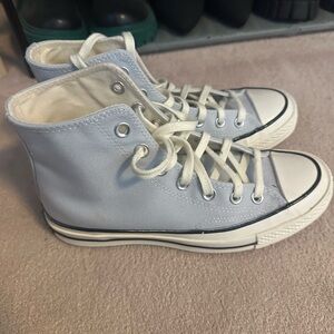 Light Pale Blue Converse